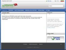 Tablet Screenshot of erdenerkimya.com